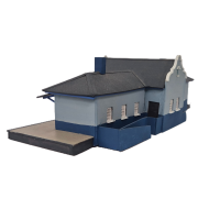 Modelsupplies.co.za Fish Hoek Train Station – 1:87 Scale Architectural Model Kit – Building Only - Image 3