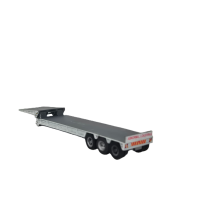 Modelsupplies.co.za Goose Neck Lowbed Trailer – 1:87 Scale Vehicle Accessory