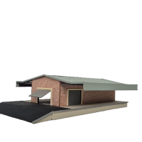 Matjiesfontein Goods Shed – 1:87 Scale Architectural Model Kit