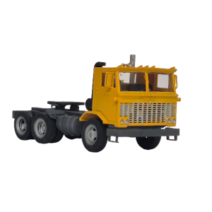 Modelsupplies.co.za Yellow 1/87 HO Oshkosh Double Axel Truck