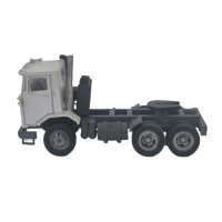 Modelsupplies.co.za White 1:87 HO Oshkosh Double Axle Truck