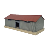 Modelsupplies.co.za SAR Goods Shed – 1:87 Scale Architectural Model Kit