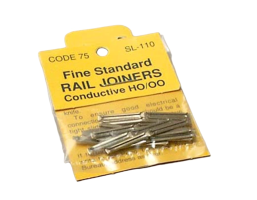 SL110 - PECO - OO/HO - Rail Joiners FB C75 - Nickel Silver