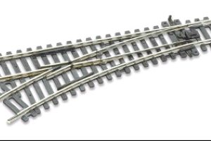 ST241 - PECO Setrack - OO/HO - Turnout C100 No.2 Radius LH INS