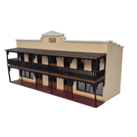 Modelsupplies.co.za Victorian Hotel – 1:87 Scale South African Architectural Model Kit