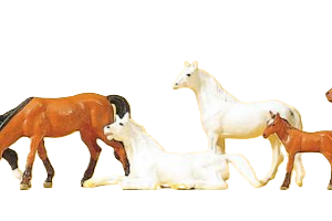 Preiser H0 Horses – 10150