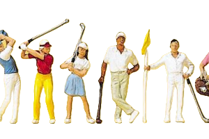Preiser H0 Golf Players – 10231