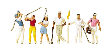 Preiser H0 Golf Players – 10231