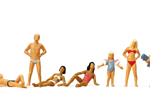 Preiser H0 Children in Swimwear – 10308