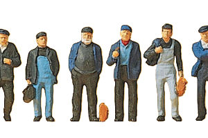 Preiser H0 Industrial & Port Workers – 10350