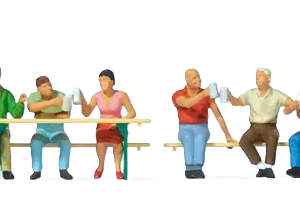 Preiser H0 “A Nice Time Together” – 10703