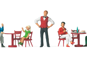 Preiser H0 In the Bistro – 10786